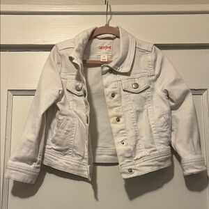 Cat & Jack Kids' Classic White Jean Jacket
